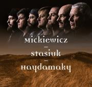 Okładka książki Mickiewicz Stasiuk Haydamaky