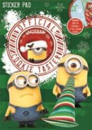 Opakowanie Minionki świąteczne. Naklejki papierowe