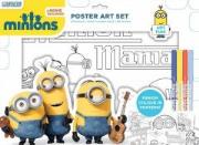 Opakowanie Minionki. Zestaw plakatów do kolorowania
