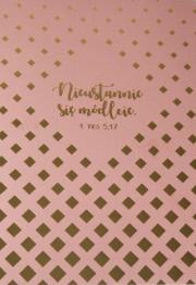 Opakowanie Mój dziennik -złocony róż- Nieustannie się módlcie