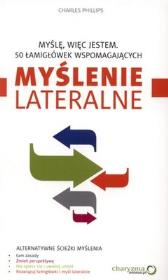Okładka książki Myślę, więc jestem 50 łamigłówek wspomagających...