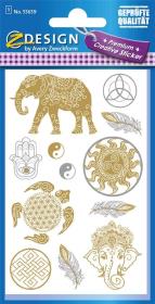 Opakowanie Naklejki foliowe indie