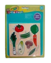 Opakowanie Naklejki Jumbo Owoce i warzywa CRAYOLA