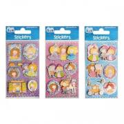 Opakowanie Naklejki Sticker BOO handmade księżniczki