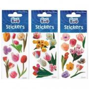 Opakowanie Naklejki Sticker BOO silver tulipan