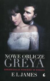Nowe oblicze Geya okł. filmowa. Autor: E. L. James. Dadada.pl Okładka książki Nowe oblicze Geya okł. filmowa