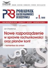 Okładka książki Nowe rozporządzenie w sprawie rachunkowości oraz planów kont- komentarz do zmian