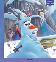 Olaf czeka na wiosnę. Autor: Victoria Saxson. Dadada.pl Okładka książki Olaf czeka na wiosnę