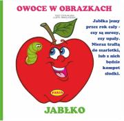 Owoce w obrazkach. Autor: Kaliska Zofia. Dadada.pl Okładka książki Owoce w obrazkach