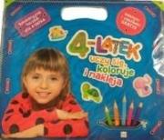 Okładka książki Pakiet. 4-latek uczy się, koloruje i nakleja