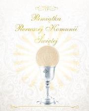 Okładka książki Pamiątka Pierwszej Komunii Świętej