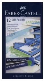 Pastele olejne 12 kolorów. Wydawca: Faber-Castell. Dadada.pl Opakowanie Pastele olejne 12 kolorów