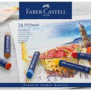 Pastele olejne 24 kolory Creative Studio. Wydawca: Faber Castell. Dadada.pl Opakowanie Pastele olejne 24 kolory Creative Studio