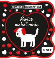 PIANKI KONTRASTOWE Świat wokół mnie 6M+. Autor: Opracowanie zbiorowe. Dadada.pl Okładka książki PIANKI KONTRASTOWE Świat wokół mnie 6M+