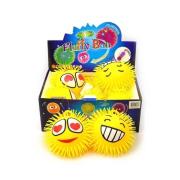 Opakowanie Piłka gniotek z buzią 18 cm mix wzorów