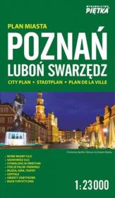 Plan miasta Poznań. Autor:   Praca zbiorowa. Dadada.pl Okładka książki Plan miasta Poznań