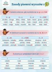 Opakowanie Plansza ortograficzna ''Zasady pisowni wyrazów z Ż