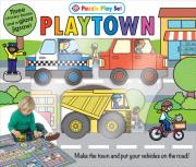 Playtown Puzzle Playset. Autor: Priddy  Roger. Dadada.pl Okładka książki Playtown Puzzle Playset