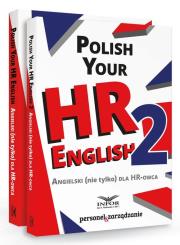 Opakowanie Polish Your HR English.Angielski (nie tylko ) dla HR-owca cz.1 i 2