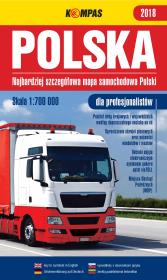 Polska Najbardziej szczegółowa mapa samochodowa Polski 1:700 000 dla profesjonalistów. Autor: Opracowanie zbiorowe. Dadada.pl Okładka książki Polska Najbardziej szczegółowa mapa samochodowa Polski 1:700 000 dla profesjonalistów