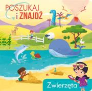 Okładka książki Poszukaj i znajdź. Zwierzęta