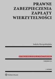 Okładka książki Prawne zabezpieczenia zapłaty wierzytelności
