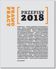 Okładka książki Prawo pracy Przepisy 2018