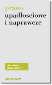 Okładka książki Prawo upadłościowe i naprawcze