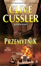 Przemytnik. Autor: Clive Cussler. Dadada.pl Okładka książki Przemytnik