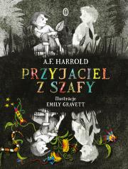 Przyjaciel z szafy. Autor: A.F. Harrold, Emily Gravett. Dadada.pl Okładka książki Przyjaciel z szafy