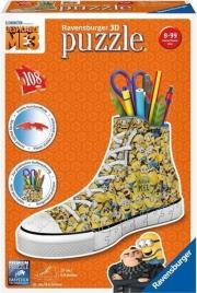Opakowanie Puzzle 3D 108 Sneaker Minionki 3