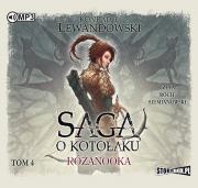 Okładka książki Saga o kotołaku Tom 4 Różanooka - Audiobook