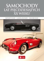 Samochody lat pięćdziesiątych XX wieku. Autor: Wiechczyński Karol. Dadada.pl Okładka książki Samochody lat pięćdziesiątych XX wieku