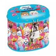 Opakowanie Skarbonka metalowa owalna Emoji Frozen