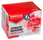Spinacze krzyżowe 65mm 12 sztuk. Wydawca: Office Products. Dadada.pl Opakowanie Spinacze krzyżowe 65mm 12 sztuk