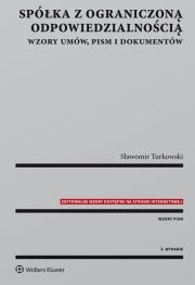 Okładka książki Spółka z ograniczoną odpowiedzialnością