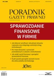 Opakowanie Sprawozdanie finansowe w firmie