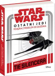 Star Wars. Ostatni Jedi. Książka z modelem do złożenia. Zbuduj własnego tie silencera. Autor: Katrina Pallant, Anna Hikiert. Dadada.pl Okładka książki Star Wars. Ostatni Jedi. Książka z modelem do złożenia. Zbuduj własnego tie silencera