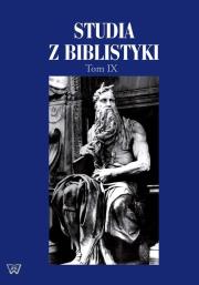 Opakowanie Studia z biblistyki Tom 9