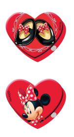 Opakowanie Temperówka Serce Minnie