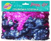 Opakowanie Torebka cekinowa niebiesko-różowa
