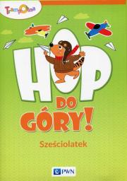 Trampolina Hop, do góry! Sześciolatek Teczka. Autor: praca zbiorowa. Dadada.pl Okładka książki Trampolina Hop, do góry! Sześciolatek Teczka