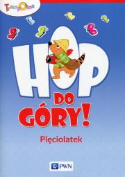 Trampolina Hop,do góry! Pięciolatek Teczka. Autor: praca zbiorowa. Dadada.pl Okładka książki Trampolina Hop,do góry! Pięciolatek Teczka