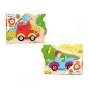 Opakowanie Układanka drewniana Pojazdy II