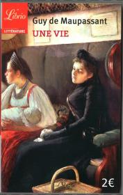 Une vie (Historia pewnego życia). Autor: Guy De Maupassant. Dadada.pl Okładka książki Une vie (Historia pewnego życia)
