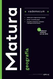 Vademecum matura Geografia 2018. Autor: Łękawa Agnieszka. Dadada.pl Okładka książki Vademecum matura Geografia 2018