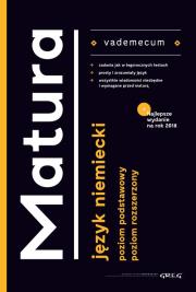 Okładka książki Vademecum matura Język niemiecki 2018