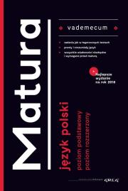 Okładka książki Vademecum matura Język polski 2018
