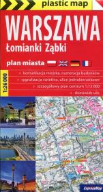 Warszawa Łomianki Ząbki plan miasta 1:26 000. Wydawca: ExpressMap. Dadada.pl Opakowanie Warszawa Łomianki Ząbki plan miasta 1:26 000