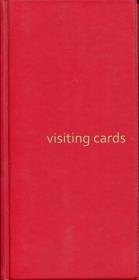 Opakowanie Wizytownik 96 PVC bordowy